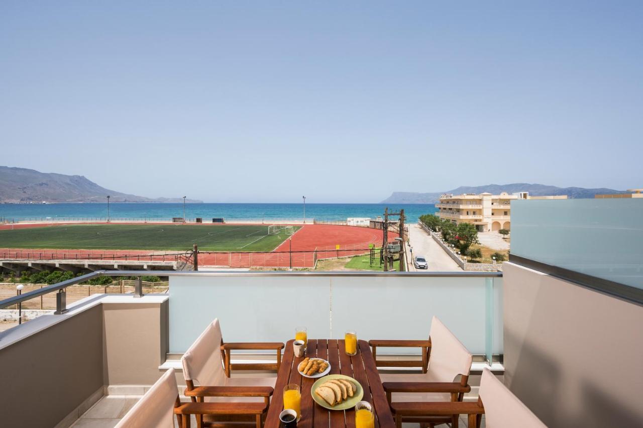 Indigo Blue Seaside Deluxe Apartments Kíssamos Екстериор снимка