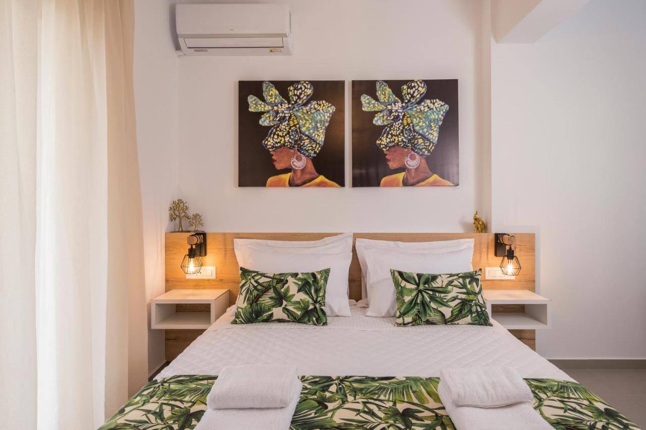 Indigo Blue Seaside Deluxe Apartments Kíssamos Екстериор снимка