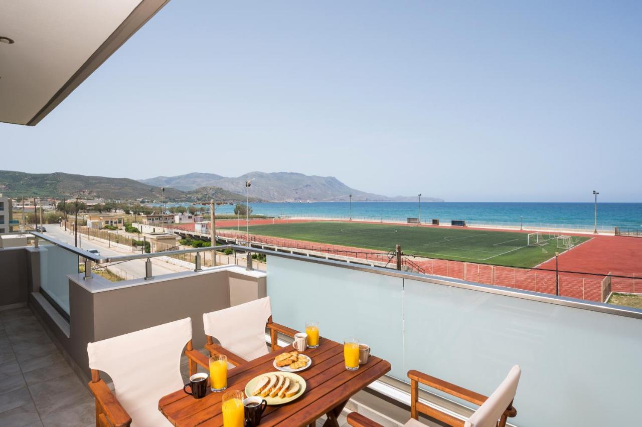 Indigo Blue Seaside Deluxe Apartments Kíssamos Екстериор снимка