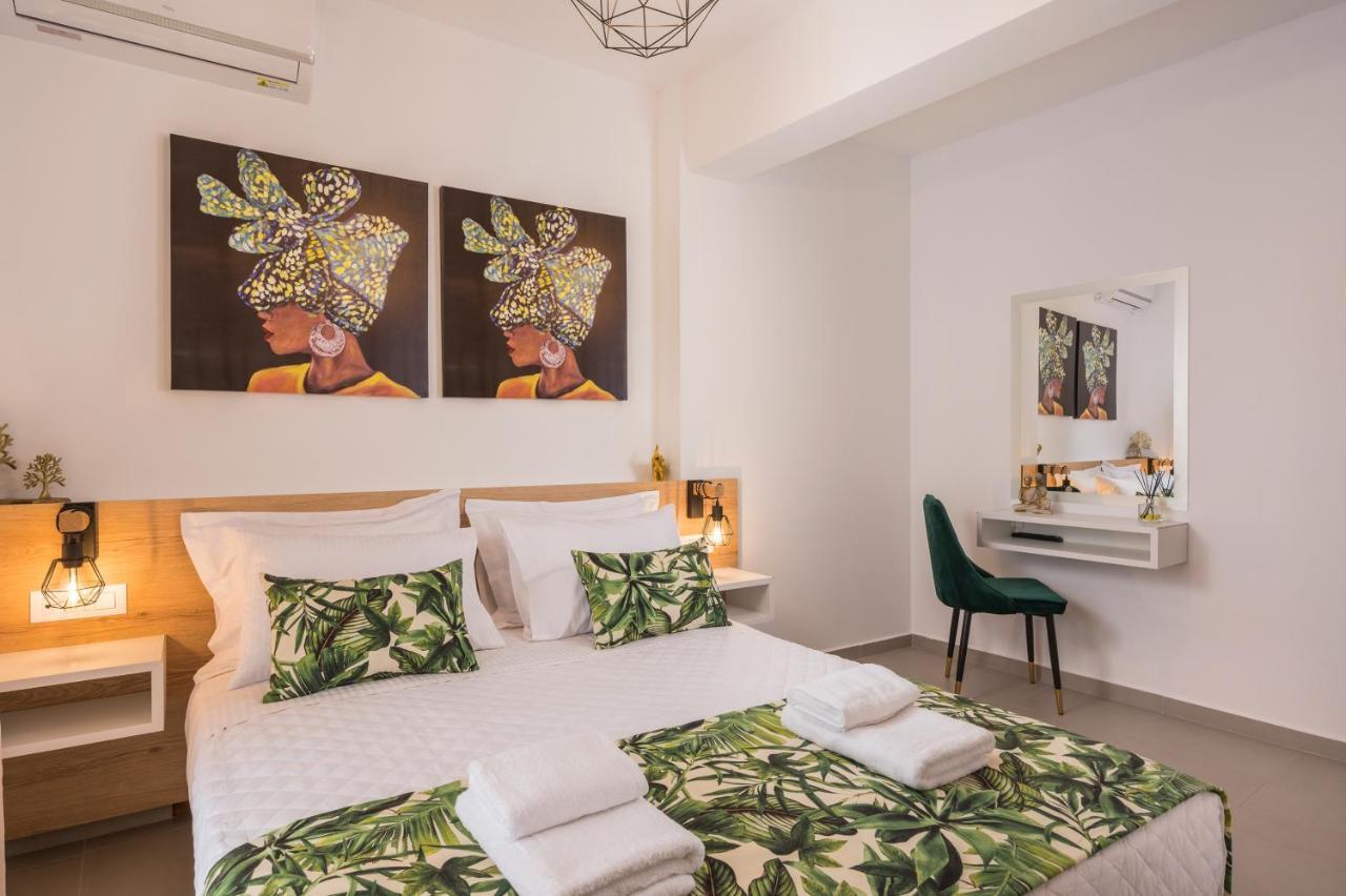 Indigo Blue Seaside Deluxe Apartments Kíssamos Екстериор снимка